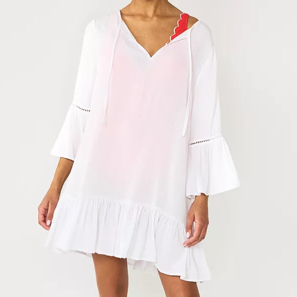 Draper James Oversized Shirt Dress Coverup Small